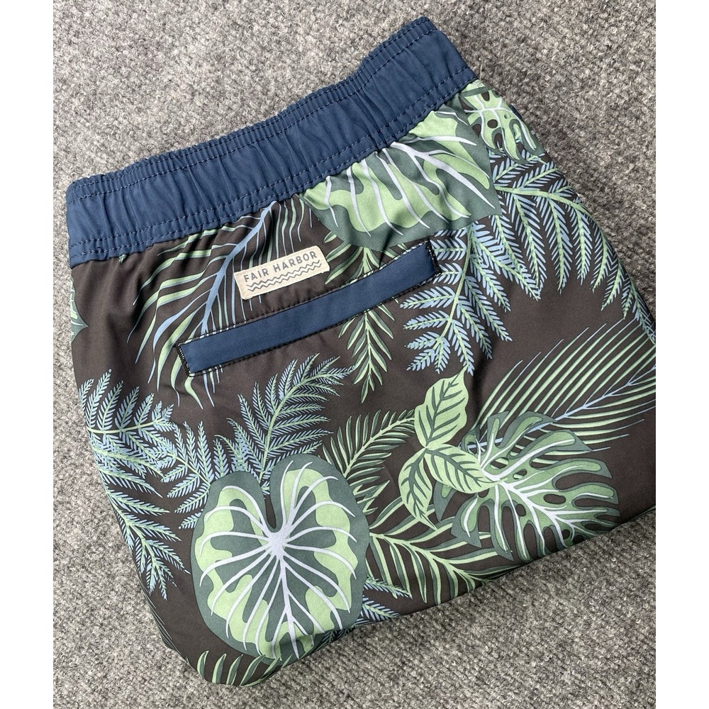 Fair Harbor Shorts Men's XXXL Tropical Drawstring Waist Lined Colorful